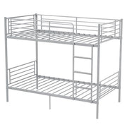 VINGLI Metal Bunk Bed Heavy Duty Twin Over Twin Bed Frames