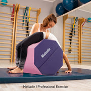 Matladin 24 x 26 Inch Octagon Tumbling Gymnastics Mat