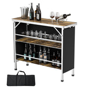 VINGLI Portable Bar Table