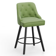 VINGLI 26" H Swivel Barstools with Back Height Bar Stools