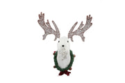 VINGLI Lighted Reindeer Outdoor Decorations Green/Gold/White