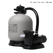 VINGLI Swimming Pool Sand Filter Pump For Above Ground & Inground Pool