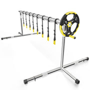 VINGLI 16 FT Solar Pool Cover Reel Set with Adjustable Height Aluminum for Above ground & Inground Swimming Pools