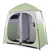 VINGLI 7.5ft Shower Tent with 2 Room Pop Up Shelter