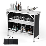 VINGLI Portable Bar Table