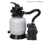 VINGLI Swimming Pool Sand Filter Pump For Above Ground & Inground Pool
