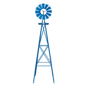 VINGLI 8FT Ornamental Windmill Metal Backyard Garden Decoration Weather Vane