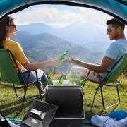 VINGLI 14QT Retro Ice Chest Cooler Insulated Portable Patio Cooler