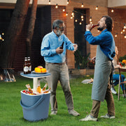 VINGLI 4 Patio Ice Cool Bar Gallon Outdoor Cooler Table
