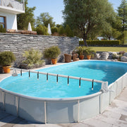 VINGLI 16ft Pool Cover Reel for Aboveground Swimming Pools