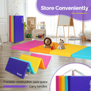 Matladin 5 Folding 6.3Ft x 2.5Ft x 1.5in Yoga Gymnastics Mat