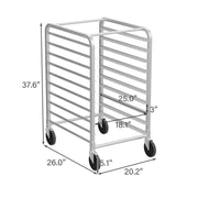 VINGLI BR0A20S 10/20-Tier Bakery Rack Commercial Bun Sheet Pan Rack