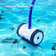 VINGLI Pool Cleaner Suction-Side Vacuum Automatic Sweeper In-Ground Pools