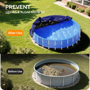 VINGLI Solar Pool Cover for Above Ground