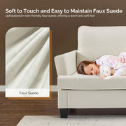 VINGLI 83" Sofa Couches 3 Seater Upholstery Cozy Sofas