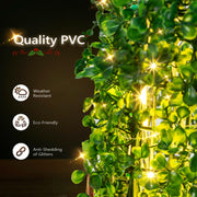 VINGLI Lighted Reindeer Outdoor Decorations Green/Gold/White