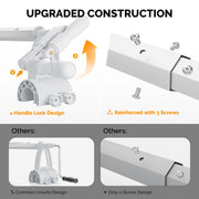 VINGLI 16ft Pool Cover Reel for Aboveground Swimming Pools