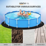 VINGLI Round Pool Liner Pad for Above Ground Swimming Pools