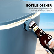 VINGLI 4 Patio Ice Cool Bar Gallon Outdoor Cooler Table