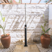 VINGLI 7 FT 2.3 Gallon Solar Heated Shower with Shower Head