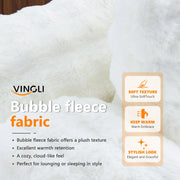 VINGLI Chaise Lounge Sofa Cloud Boneless Chair