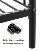 VINGLI Metal Bunk Bed Heavy Duty Twin Over Twin Bed Frames