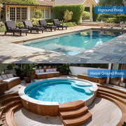 VINGLI Pool Cleaner Suction-Side Vacuum Automatic Sweeper In-Ground Pools