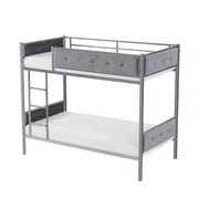 VINGLI Metal Bunk Bed Heavy Duty Twin Over Twin Bed Frames