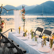 VINGLI Metal Folding Chairs with Cushioned Seat 350Ibs Upholstered Event Chairs