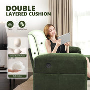 VINGLI L-Shape Convertible Sofa Bed Couches with USB Charging