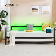 VINGLI Daybed with Pop up Trundle