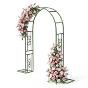 VINGLI Garden Arch Trellis Arch Trellis for Climbing Plants