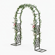 VINGLI Garden Arch Trellis Arch Trellis for Climbing Plants