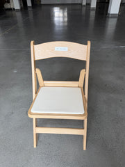 VINGLI 350lbs Resin Plastic Folding Chair with Padding Seat
