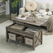 VINGLI 40" Lift Top Coffee Table with Storage