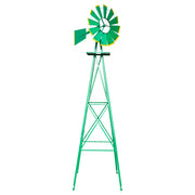 VINGLI 8FT Ornamental Windmill Metal Backyard Garden Decoration Weather Vane