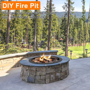 VINGLI 36" Wood Burning Outdoor Fire Pit