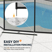 VINGLI Pool Fence Removable Safety Pool Fencing