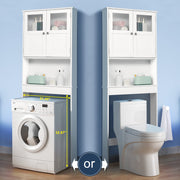 VINGLI  Bathroom Organizer Toilet Cabinet